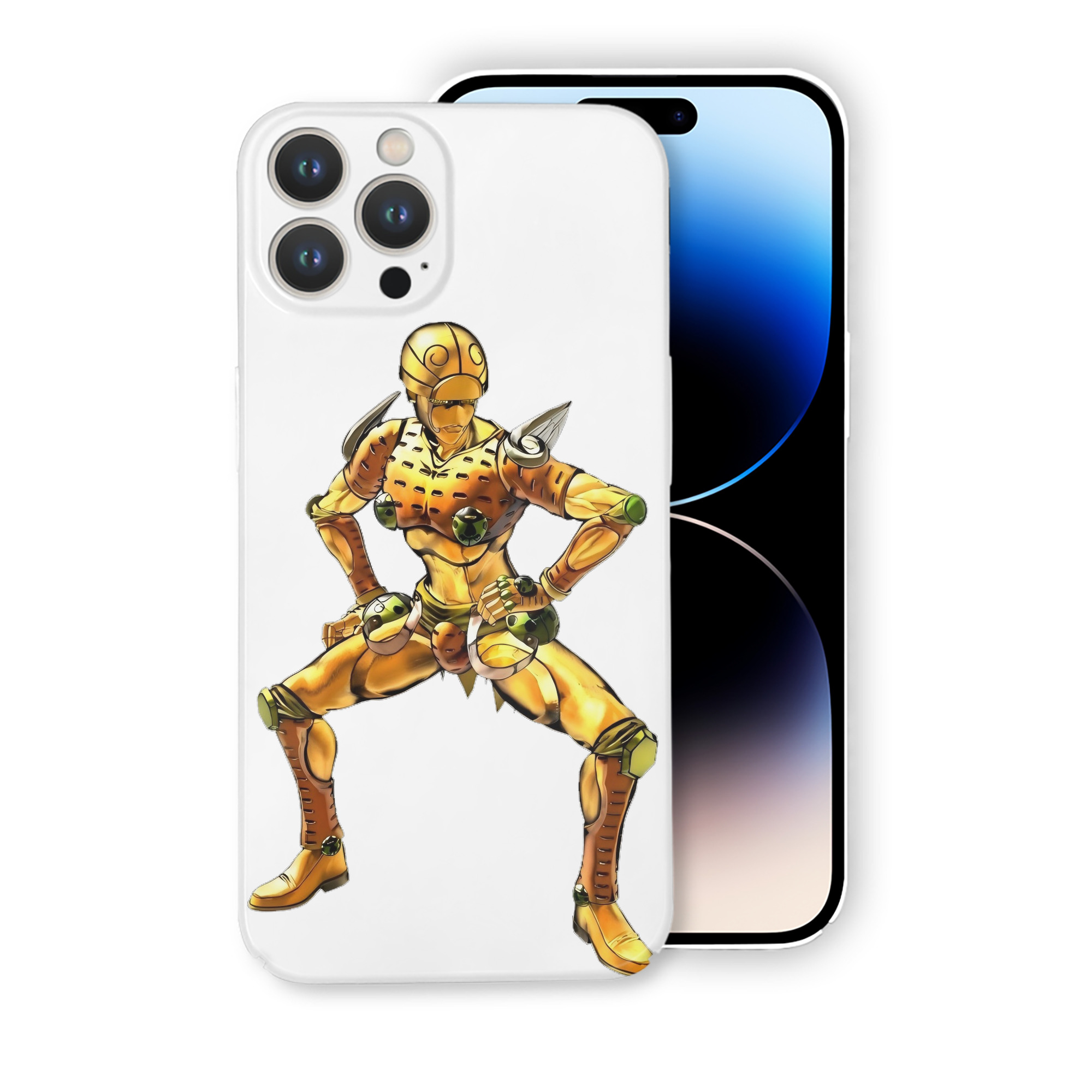 （画像用） ジョジョの奇妙な冒険 ジョルノ?ジョバァーナ JoJo's Bizarre Adventure Giorno Giovanna 【iPhone 14シリーズ対応】ハードケース